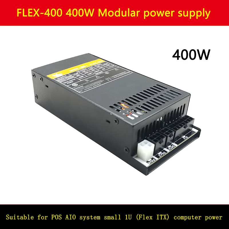 XINHANG Flex-600 1U Small PSU Full Module Power 550W For ITX PC POS AIO Active PFC Computer Power Supply
