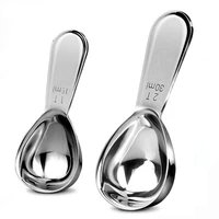 1530ml stainless steel coffee scoops measuring spoons exact ergonomic tablespoon
