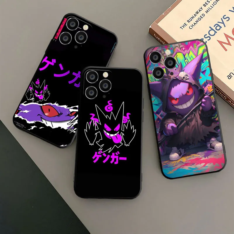 Чехол для телефона CK-43 Pokémon Gengar OPPO A76 A54 A77S A60 A40 A80 Reno 2 2F 3 4F A55 A56 F7