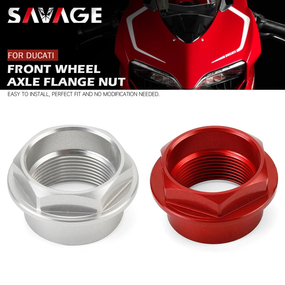 

Front Wheel Axle Flange Nut For DUCATI 899 959 1199 1299 Panigale V4 V2 Superleggera Diavel 1260 XDiavel Motorcycle Spindle Bolt
