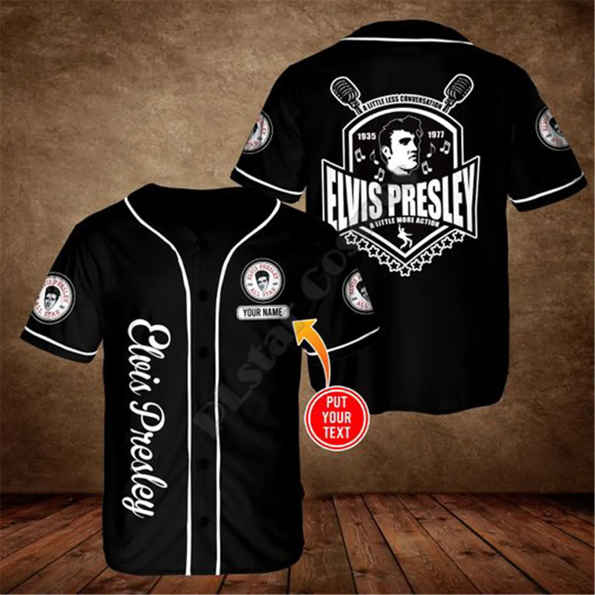 King Viking Personalized Baseball Jersey Shirt Baseball Shirt 3D All Over Printed Men's Shirt Casual Shirts hip hop Tops