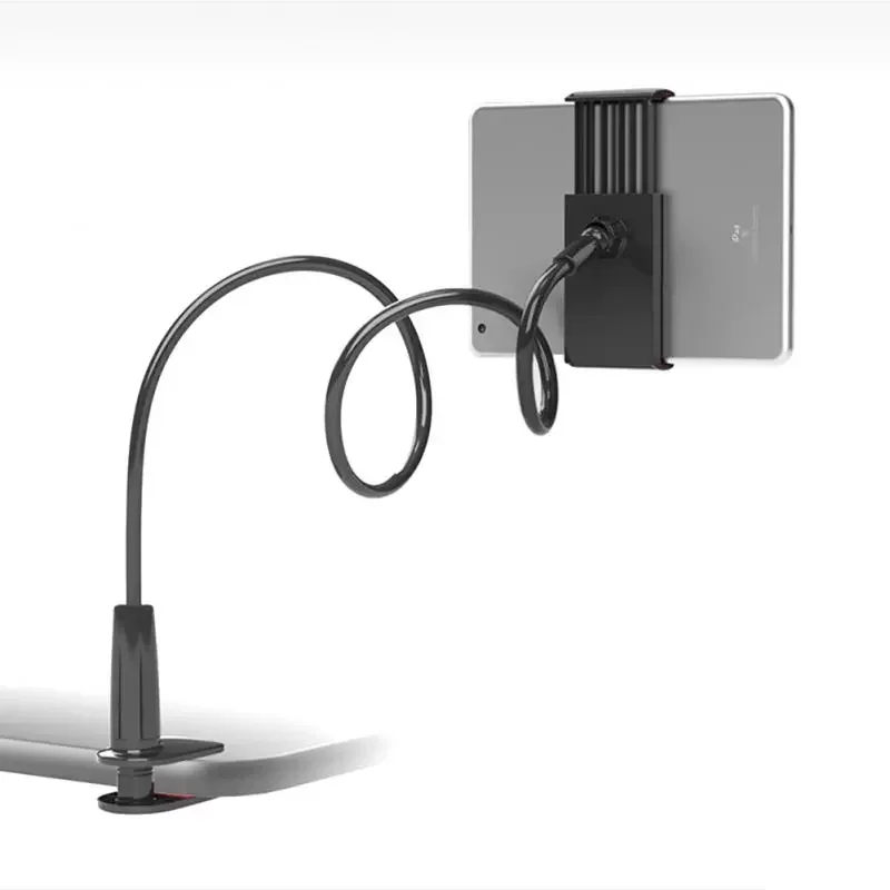 

LY Phone Holder Bed Desk Clip Flexible Gooseneck Clamp Long Arms Mount For IPhone Bed Desk Mobile Phone Holder