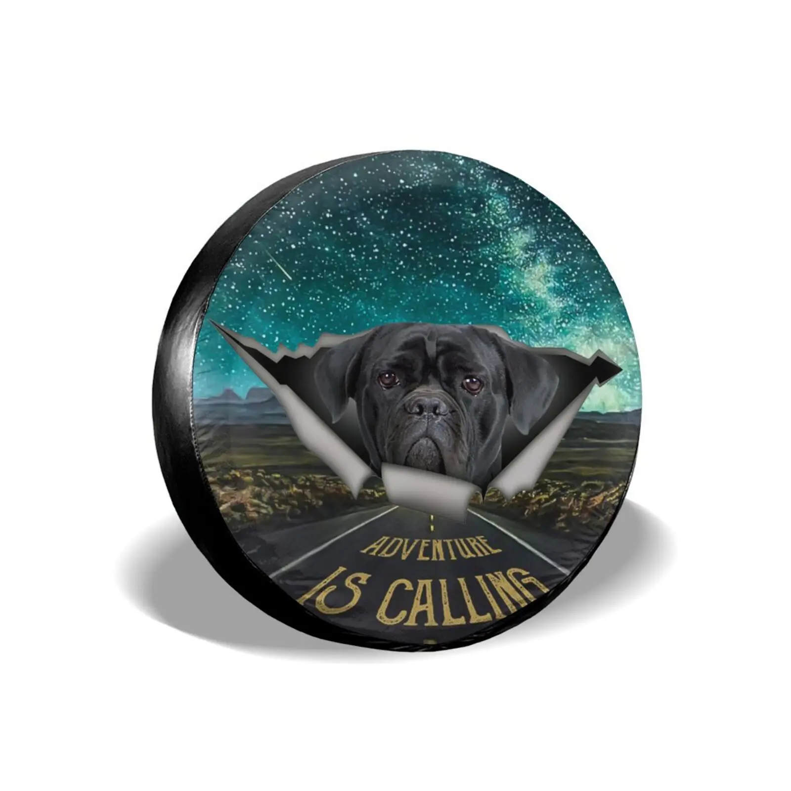 

Compass Tire Cover Universal Spare Wheel Tire Cover Wheel Covers for Trailer RV SUV Truck Camper Travel Trailer Accessories