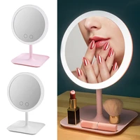 makeup mirror with led light dressing table mirror beauty ring light mirror beauty tools for photo fill light small mirrors