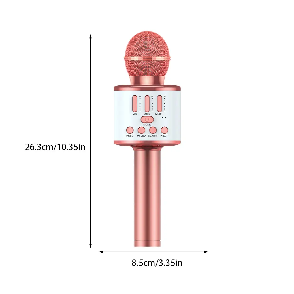 Караоке-микрофон Bluetooth портативный беспроводной микрофон домашняя пющая машина