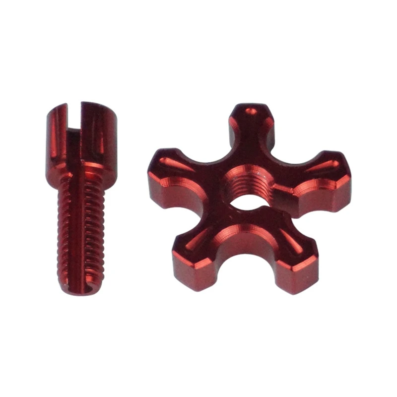

Motorcycle Aluminum Slotted Screws 1.25 Clutch Cable Wire Adjuster for AR125LC EN500 ER6-F ER6-N GPX250 GPX600