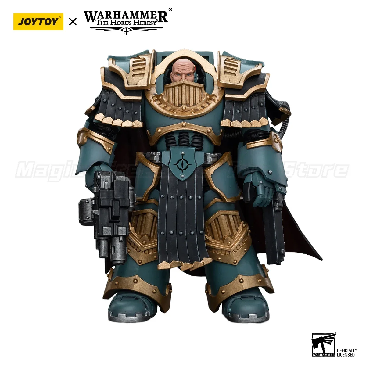 Фото В наличии: Фигурка JOYTOY Warhammer 40K Sons of Horus Legion Praetor в броне Cataphractii Terminator, масштаб 1/18 №5
