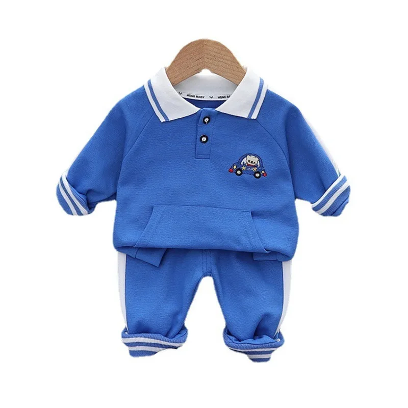 

New Spring Autumn Fashion Baby Clothes Children Boys Girls T-Shirt Pants 2Pcs/Sets Toddler Sports Casual Costume Kids Tracksuits