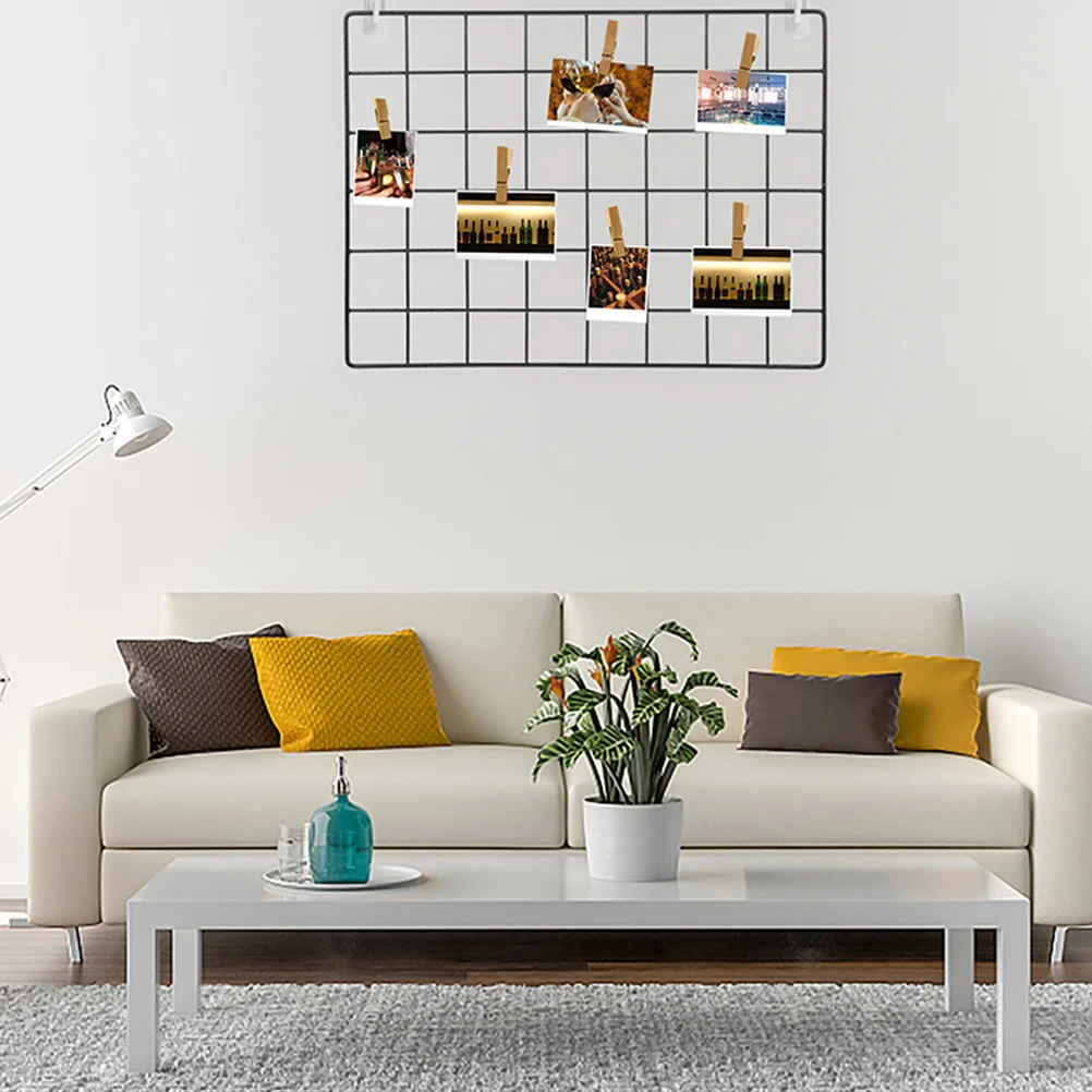 Полка железная сетка украшение настенный декор органайзер для шкафа сетчатый