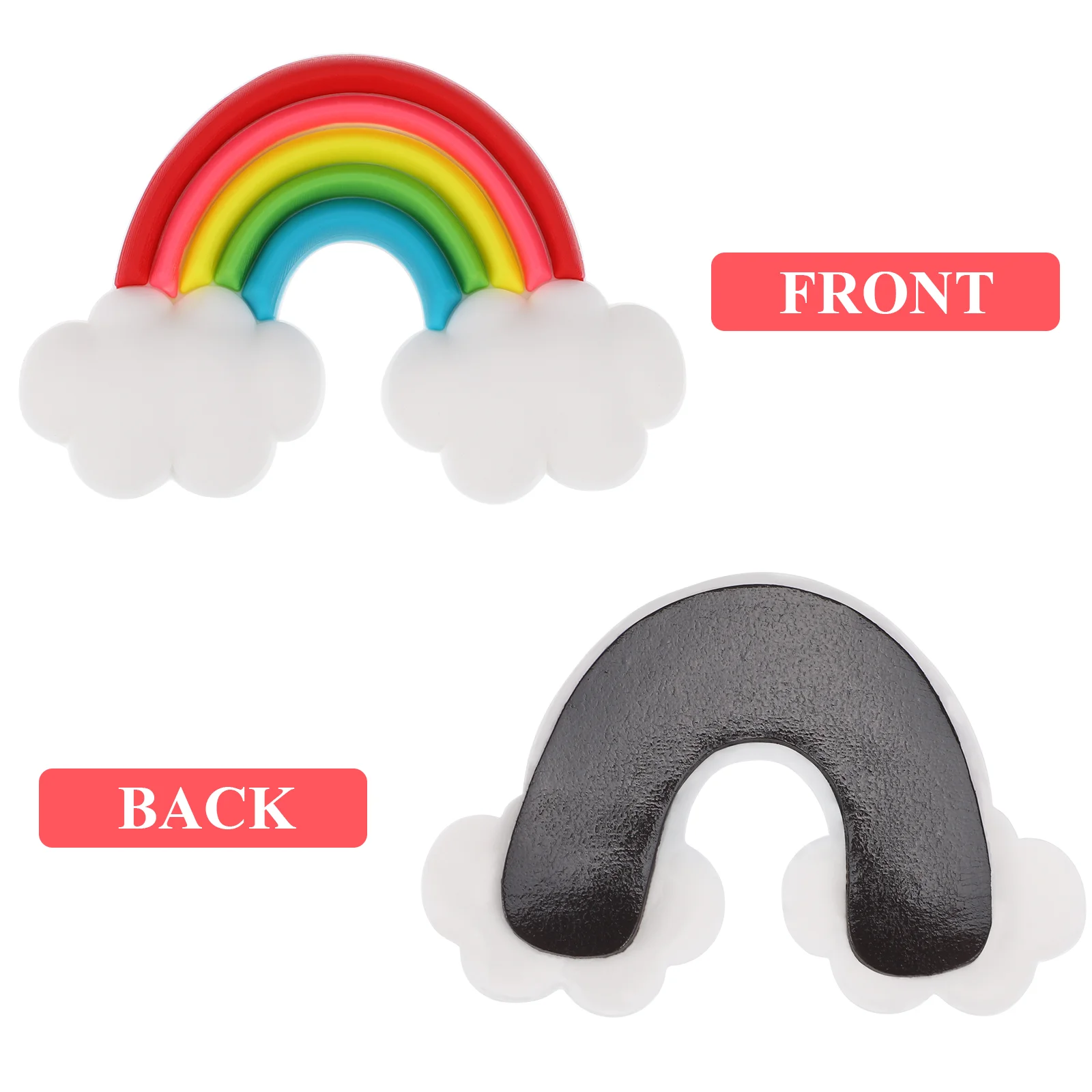 Радужная магнитная доска на холодильник для дома наклейка детей