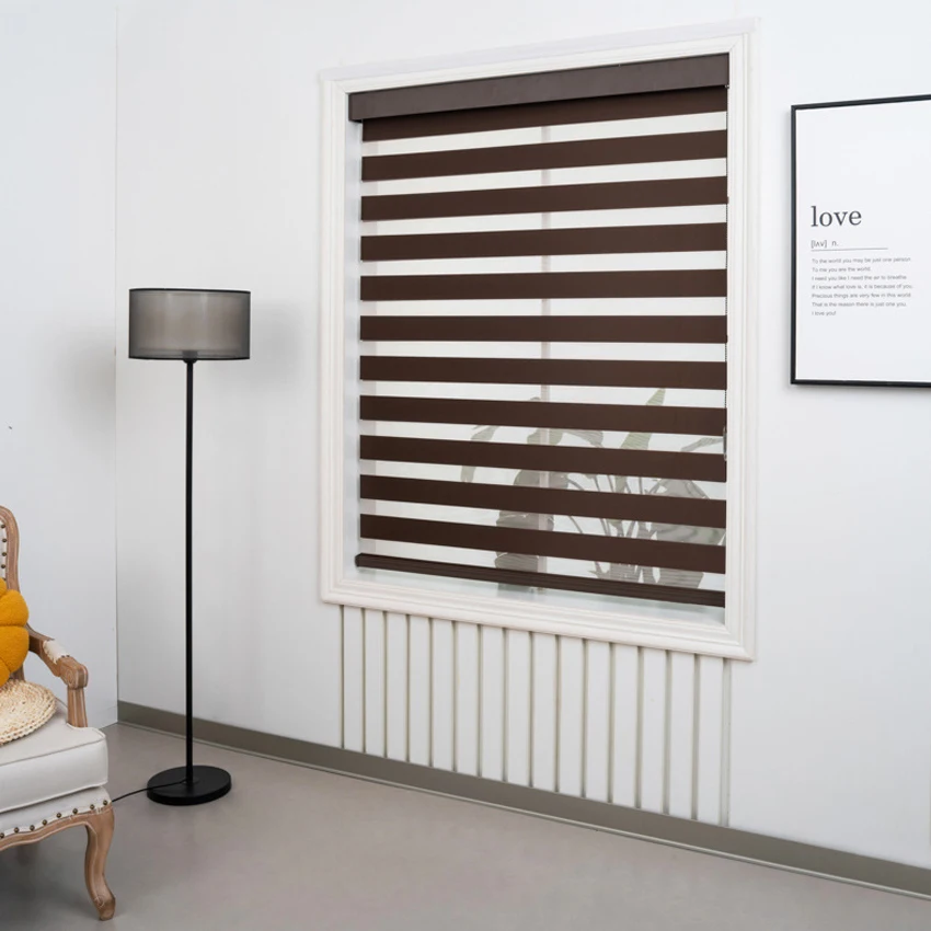 Высококачественные шторы на колесиках одинакового цвета с верхней крышкой DIHIN HOME