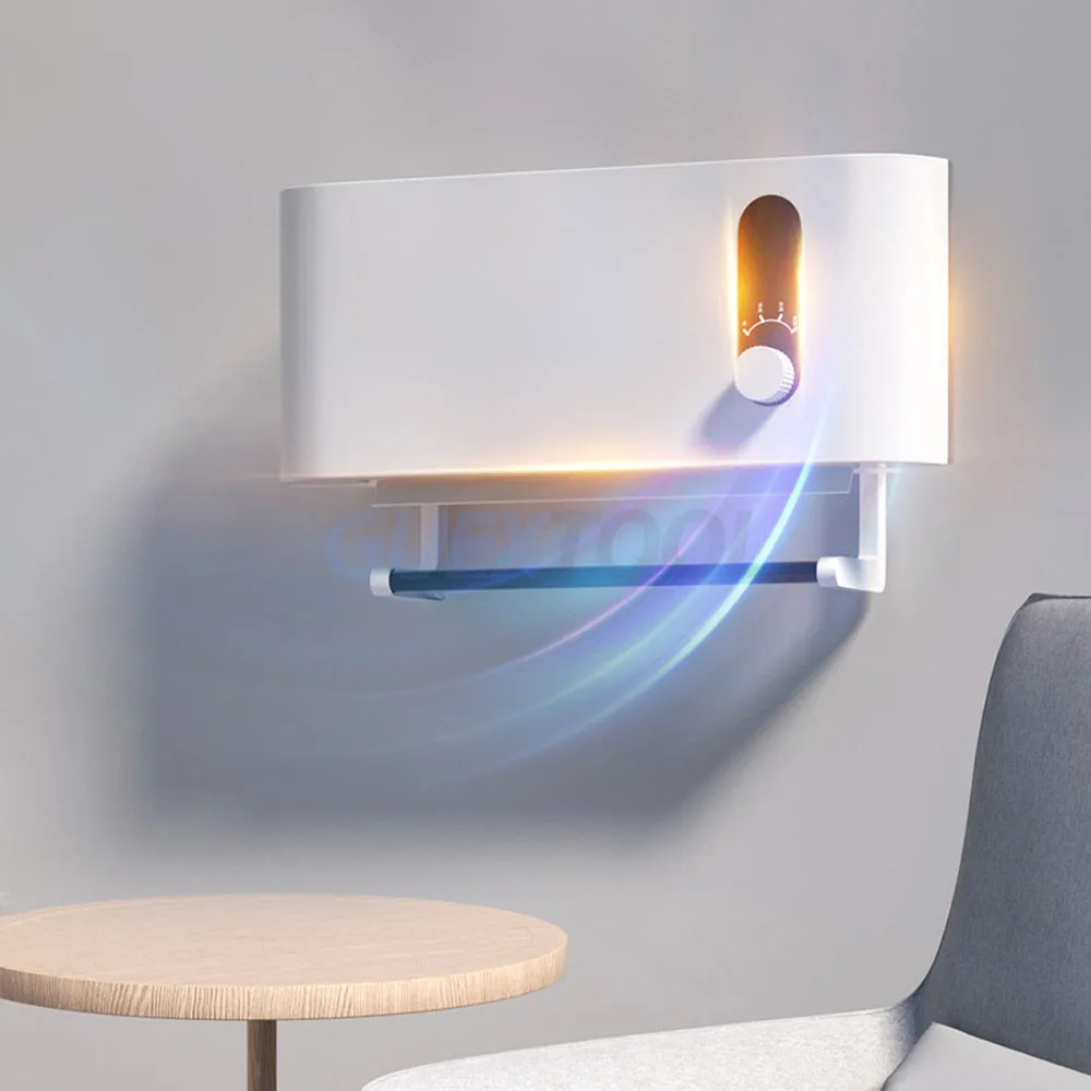 Электрический настенный обогреватель водонепроницаемый вентилятор с