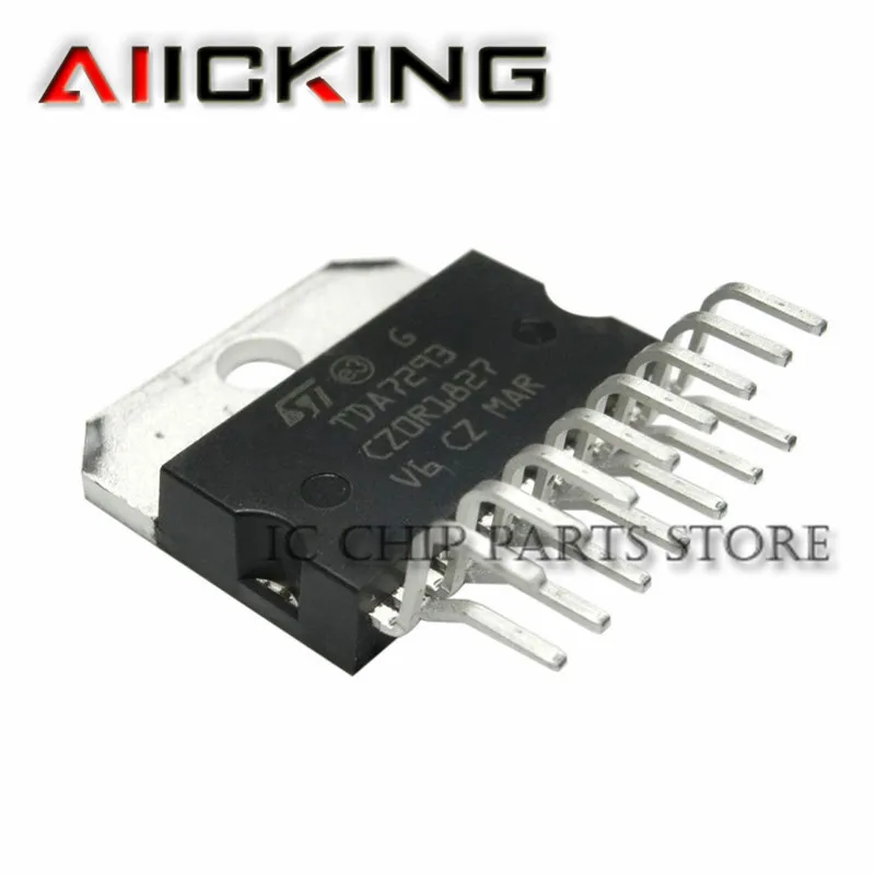 TDA7293 5 шт./лот ZIP15 7293 120V - 100W DMOS аудио усилитель с беззвучным/стандартным оригинальным новым IC-чипом