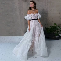 lace wedding gowns elegant sweetheart a line white wedding gown detachable sleeves strapless ivory bride dress vestido de novia