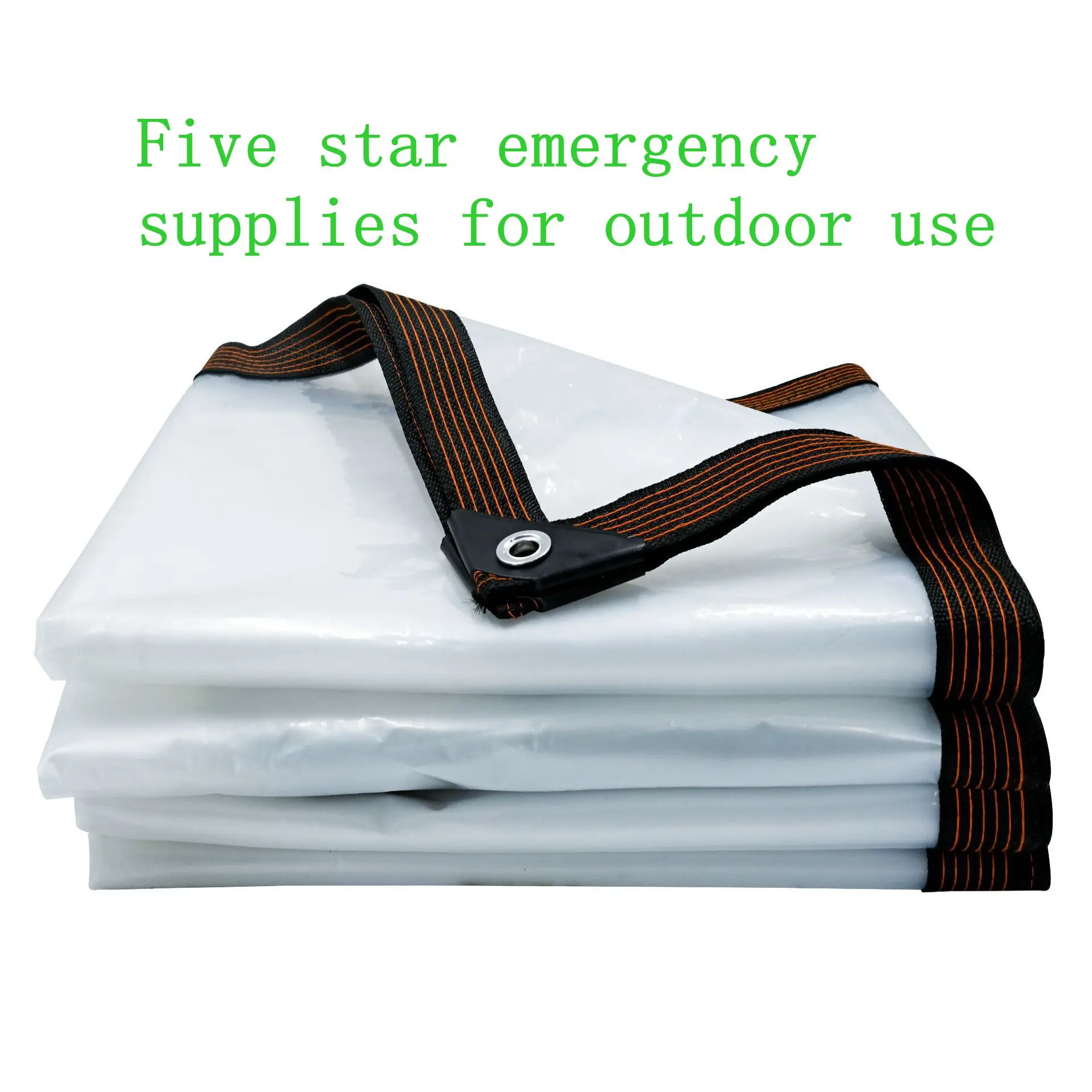 Прозрачная водонепроницаемая ткань временная изоляция морозостойкая