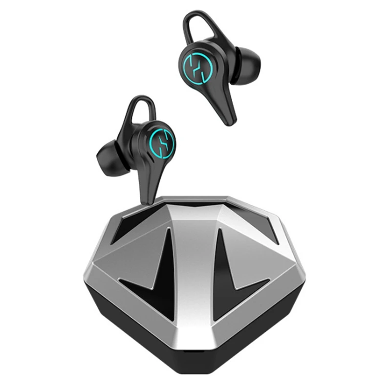 

Беспроводные бинауральные наушники-вкладыши HTHL, Bluetooth-гарнитура с подсветкой дыхания, стереогарнитура с шумоподавлением, гарнитура с заряд...