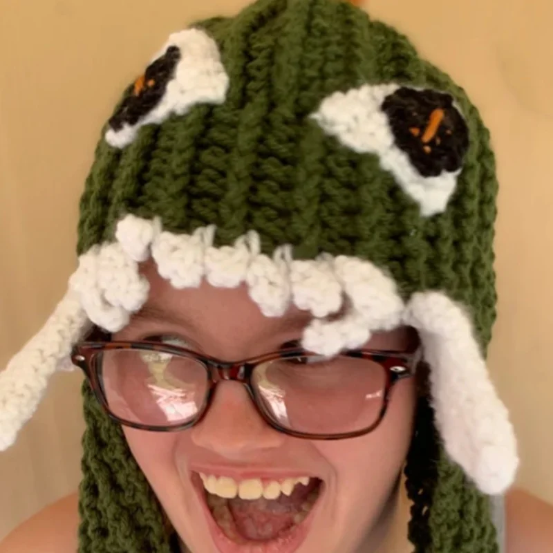 Милая шляпа в стиле мультяшного слона для взрослых и детей пуловер карнавальный