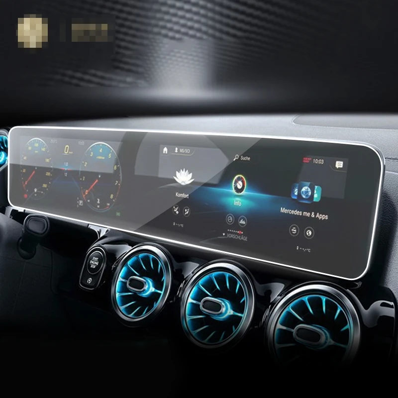

Пленка для GPS-навигатора для Mercedes Benz CLA GLA H247 200 250 260 2019-2022, Защитная пленка для ЖК-экрана из ТПУ для защиты салона от царапин