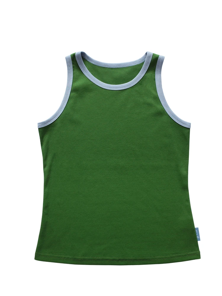 Оригинальная новинка 2024 летняя новая американская майка Gyaru для отдыха женская