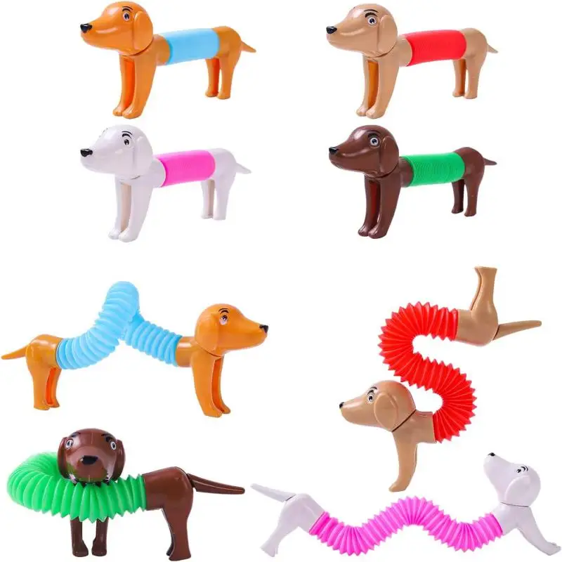 

Новые детские игрушки-антистресс, аутизм, сенсорные игрушки, Весенняя собака для малышей, снятие стресса, трубы для детей, популярные детские подарки для мальчиков и девочек