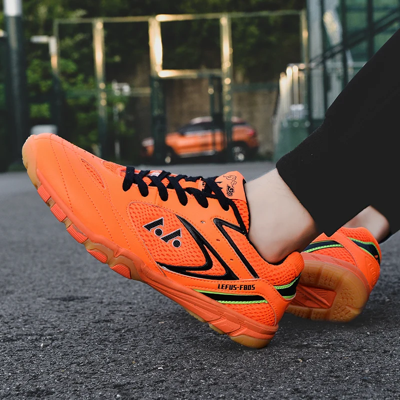 New Professional Mens Table Tennis Shoes Comfortable and Breathable Badminton Size33-45 Sneakers Big Kids Outdoor Training Shoes