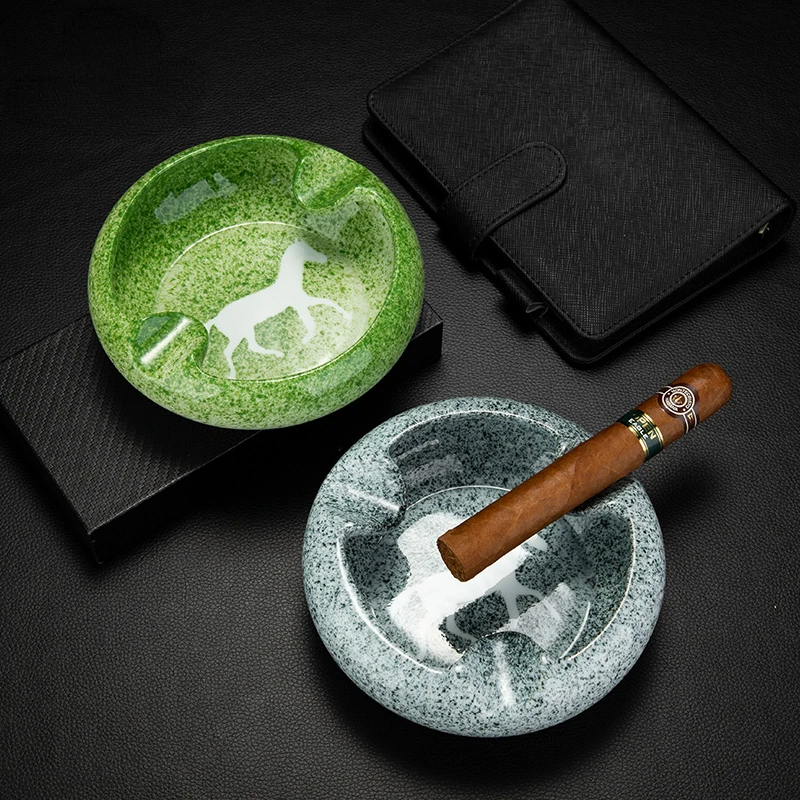 

Individuality ceramic cigar ashtray