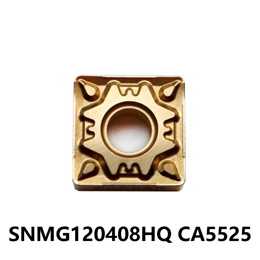 SNMG 120412 HQ CA5525 SNMG433HQ 90 ° Вставки Оригинальный токарный станок с ЧПУ Токарные