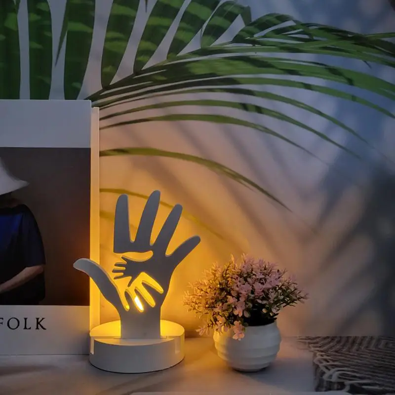 Подсвечник силиконовая форма полые руки Смола эпоксидный подсвечник литье формы