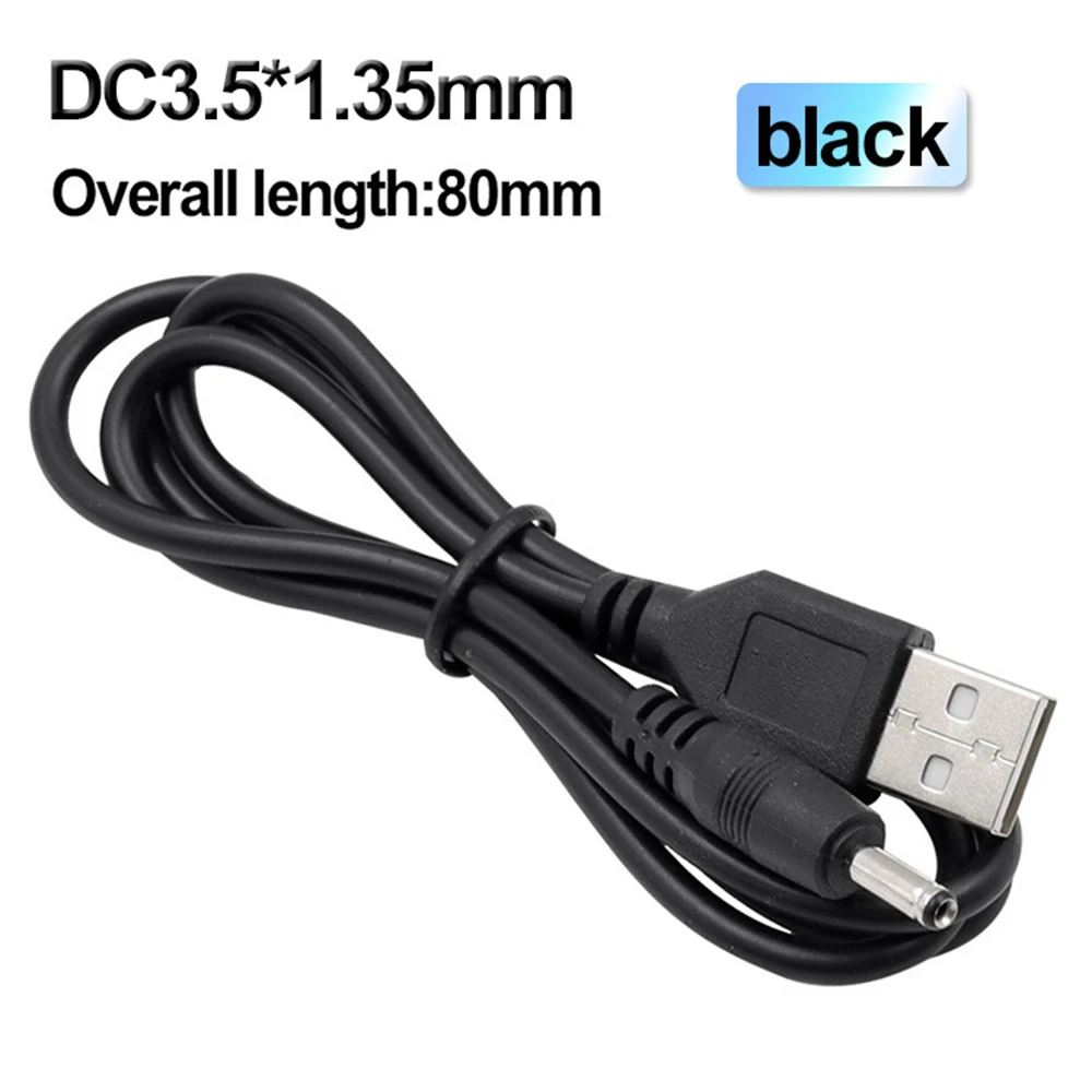 

USB To DC3.5 Power Cord Speaker 3.5mm X 1.35mm Plug DC Power Cable DC Plug Jack Connector Accessories Speaker Charging Line