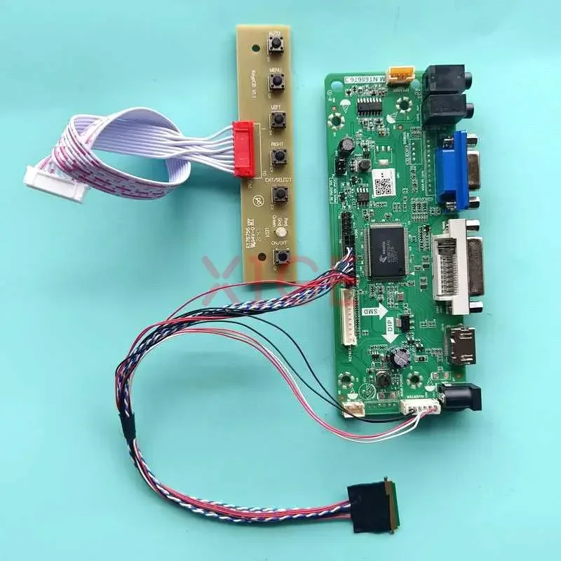 Комплект сделай сам для CLAA101WA01 CLAA101WB03 VGA DVI 40-контактный LVDS 10 1-дюймовый экран