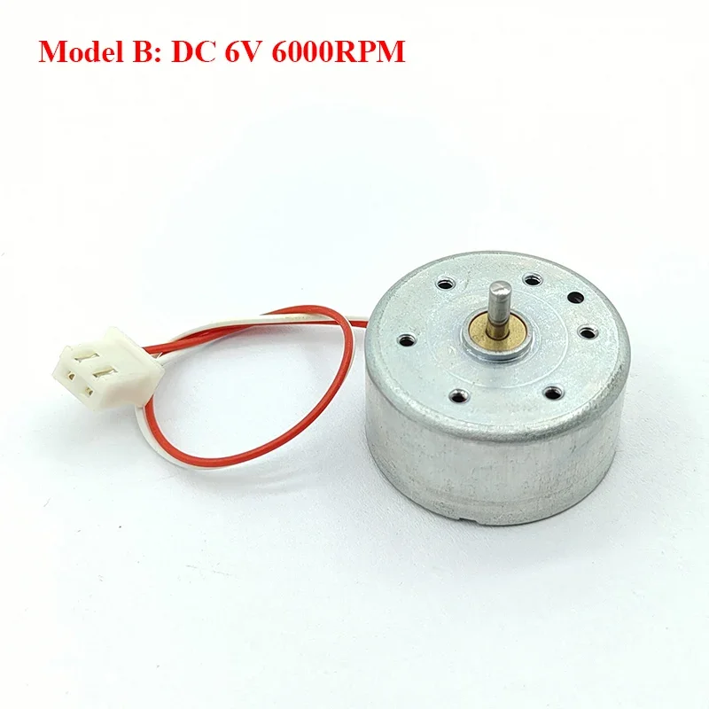 Фонарик 1 5 В 3 в 7 6 6000 об/мин микро мини 24 мм Круглый шпиндель двигатель сделай сам