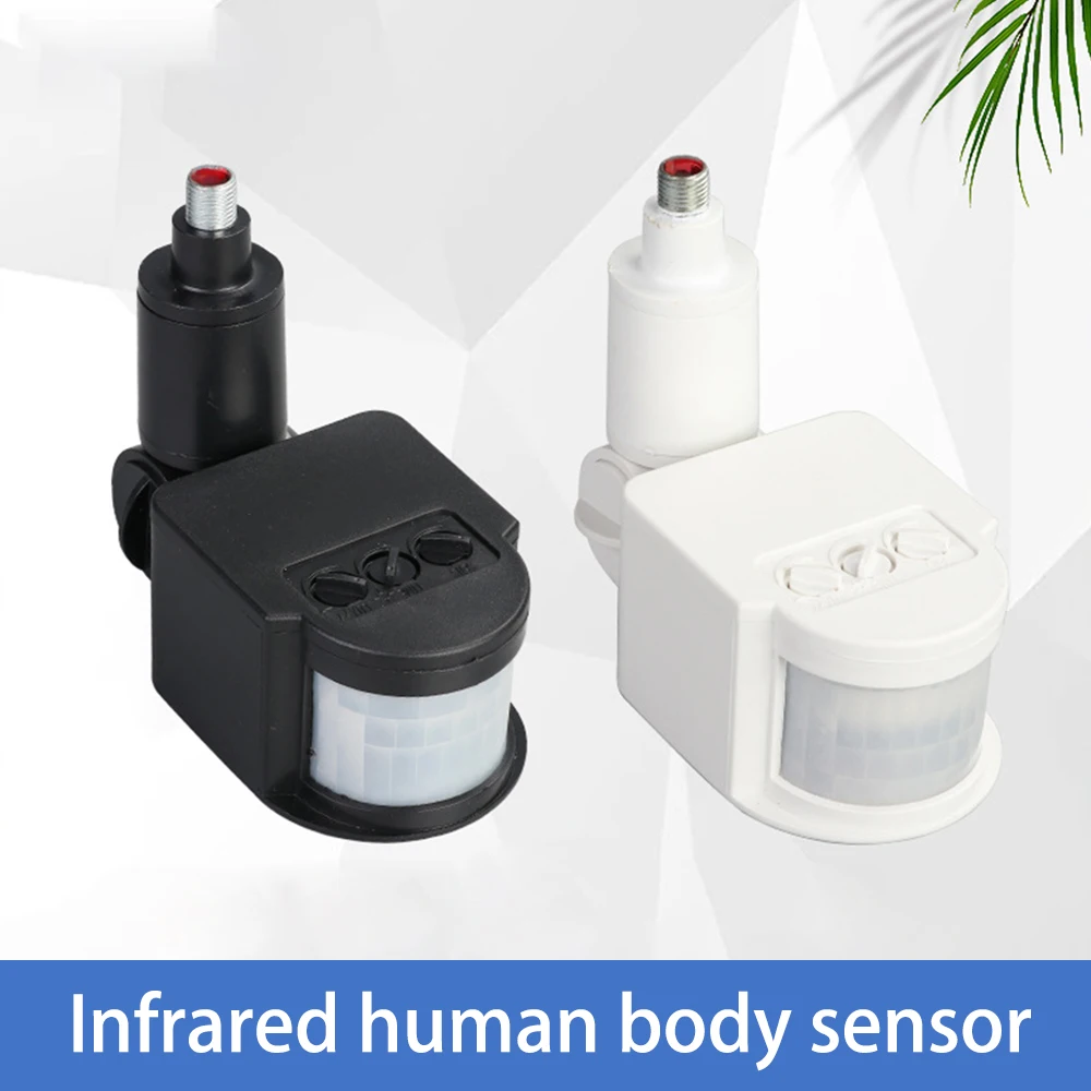 

LED Motion Sensor 220V 110V 12V Automatic Infrared PIR Movement Detector Wall Mount Timer Outdoor 12 Volt Sensor Light Switch