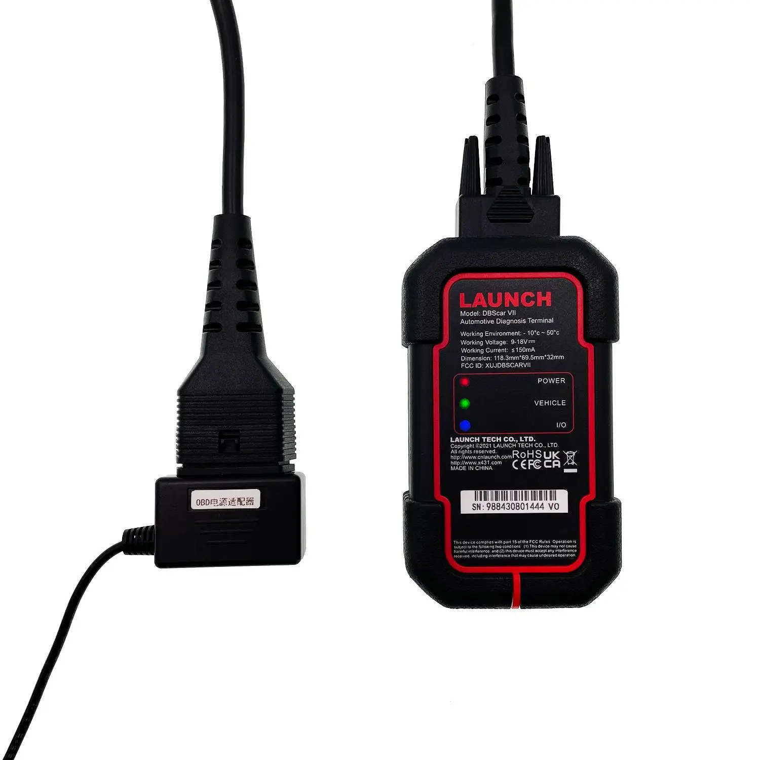 Запуск X431 DBScar VII 7 DBScar7 Поддержка CANFD CAN FD DOIP Протокол Bluetooth Разъем Сканер кода для