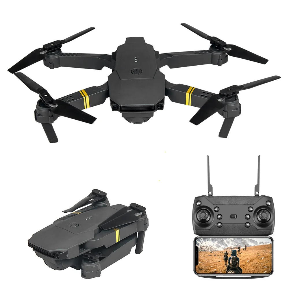 

E58 Black Gold drone HD 4K aerial camera remote control aircraft live toy quadcopter