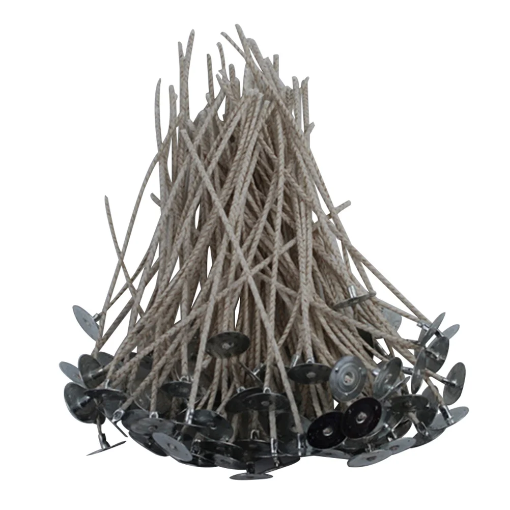 

200 Pcs Diy Props Accessories Making Wicks Kits Sustainer Tabs Pillar Tools