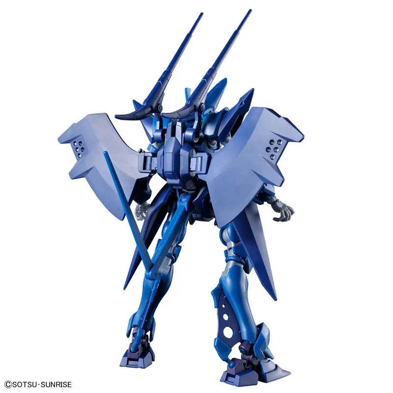 Фото В наличии Bandai: Оригинальная фигурка Gundam HG GQ 1/144 ORX-139 Hambrabi (GQ), сборная модель, коллекция аниме-фигурок, игрушки, подарки. №5