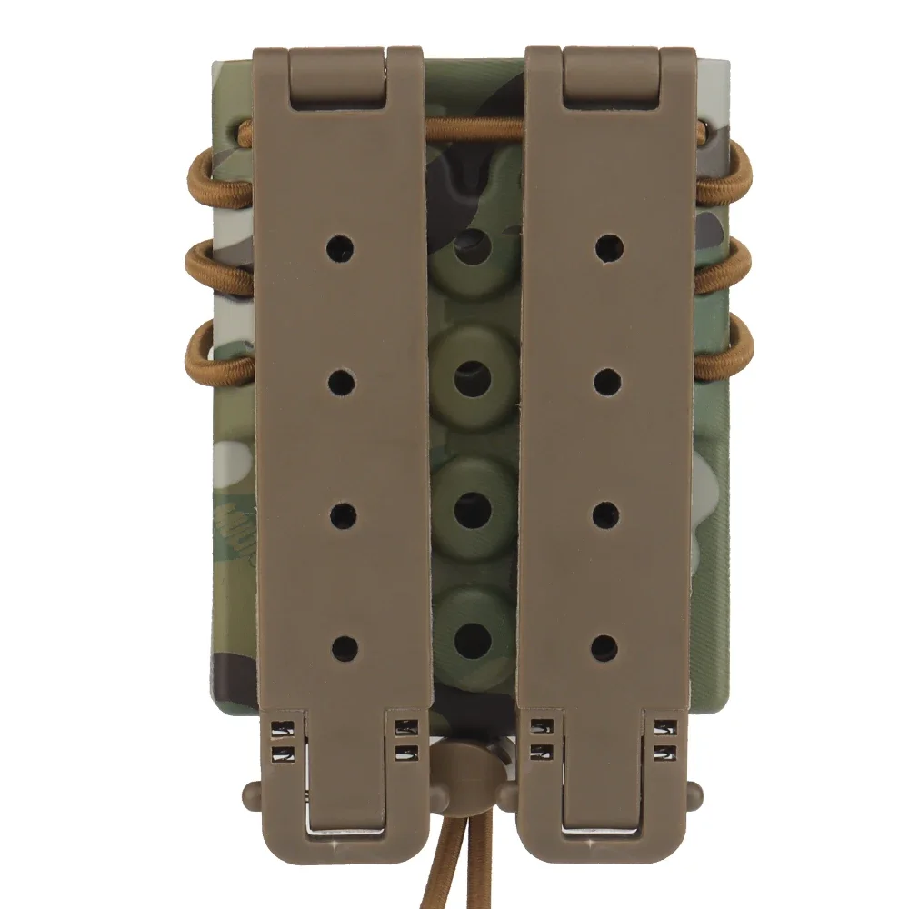 Urban Assault AR Double Mag Case 5.56 .233 Pouch AR15 Pmag M4 Magazine Carrier for Equipment Molle Belt Vest Shooting