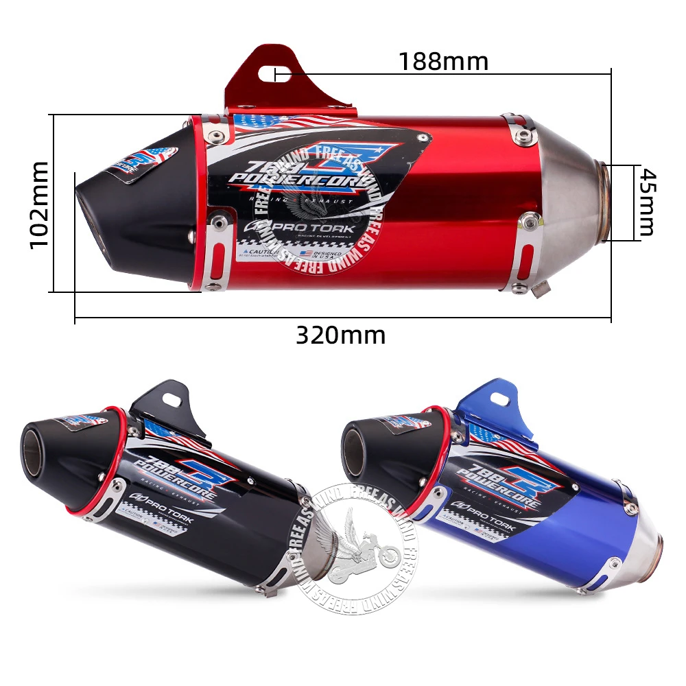 Фото Off-road Motorcycle Exhaust System For Honda CRF150 CRF230 CRF250 2003-2016 Dirt Bike Exhaust Muffler Pipe Escape Modified Parts №2