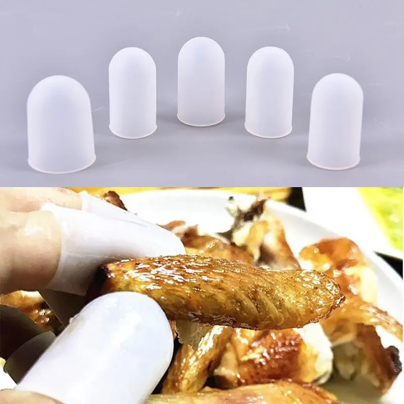 

5 шт./набор, силиконовый чехол на палец