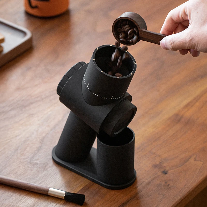 Coffee Grinder 28mm Titanium Plated Conical Burrs Quiet Slow