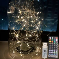 5m usb led string light smart app remote control fairy garland light usb bluetooth waterproof wedding christmas home led decor