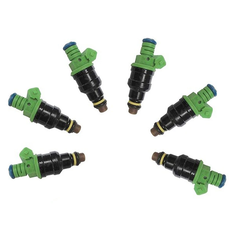 

6 Pcs Fuel Injectors Nozzle 440Cc 42Lbs FJ760 For 1999-2003 FORD F-150 0280150558