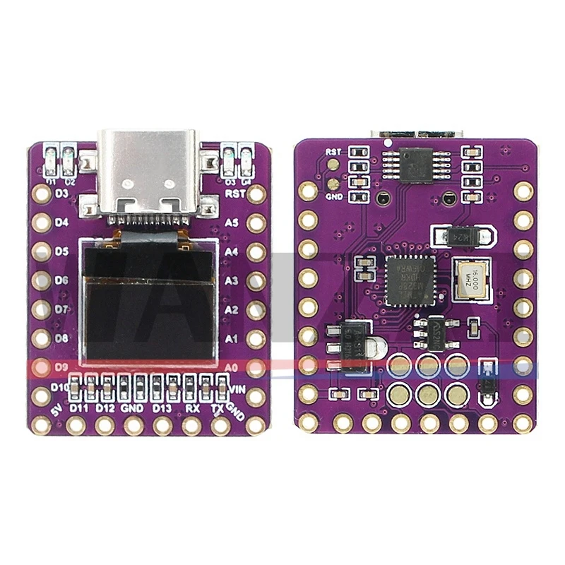 Макетная плата Nano 3 0 OLED USB Type-C NANO 5-дюймовый модуль супермини экран Atmega328