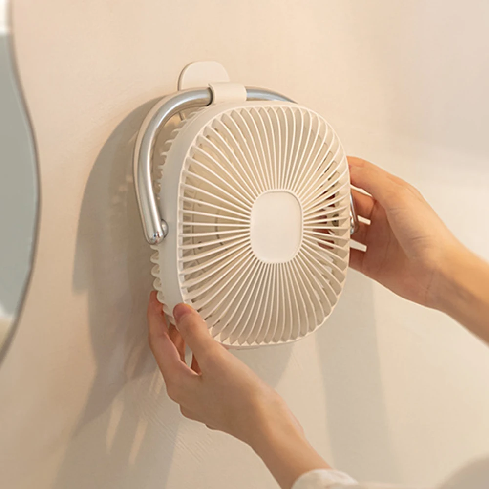 

2400mAh USB Battery Operated Fan with Light Multifunctional Electric Fan Rechargeable for Outdoor Camping