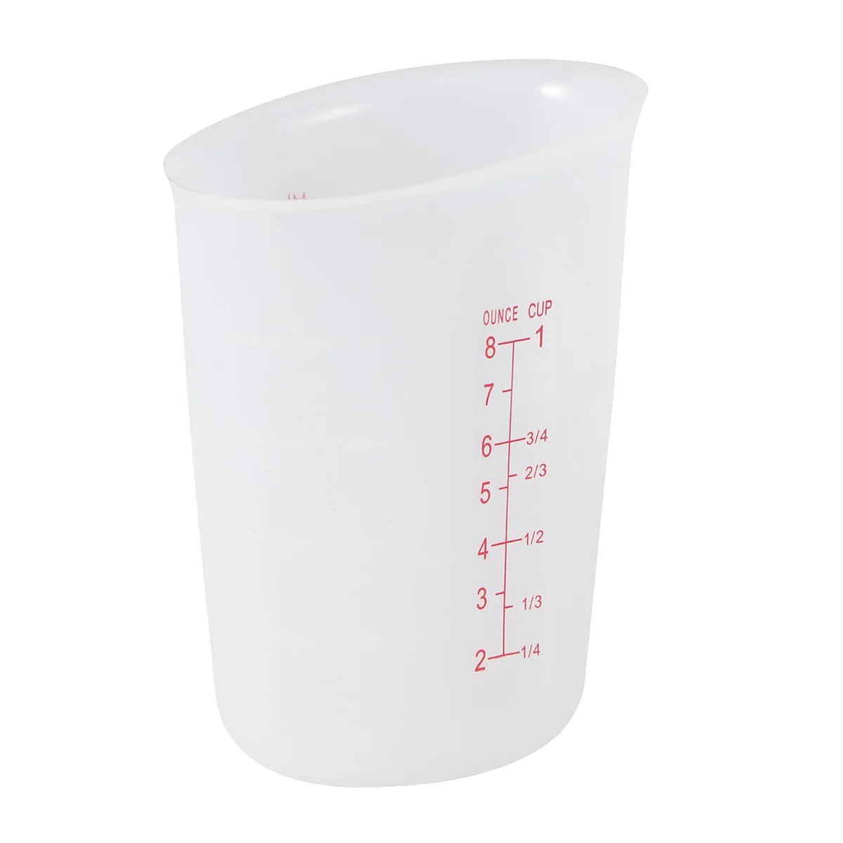 

Measuring Cup Cups Silicone Scale Graduated Liquid Clear Jug Beaker Mixing Pour Resin Stir Epoxy White 250Mlplastic