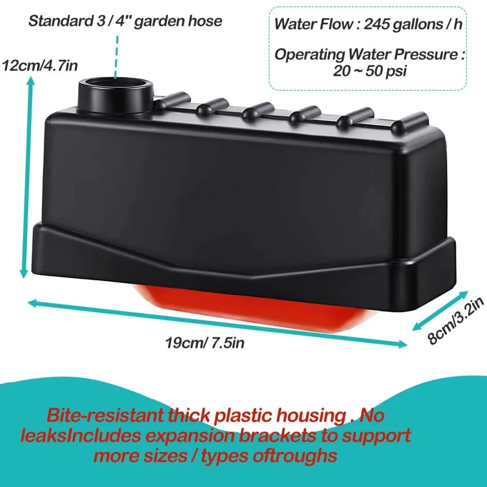 Поплавковый клапан резервуара для скота раковины Автоматический регулятор