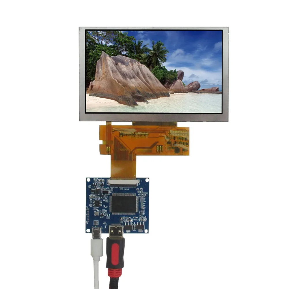 5 Inch DIY Multipurpose LCD Screen Display Controller Driver Board Mini HDMI-Compatible