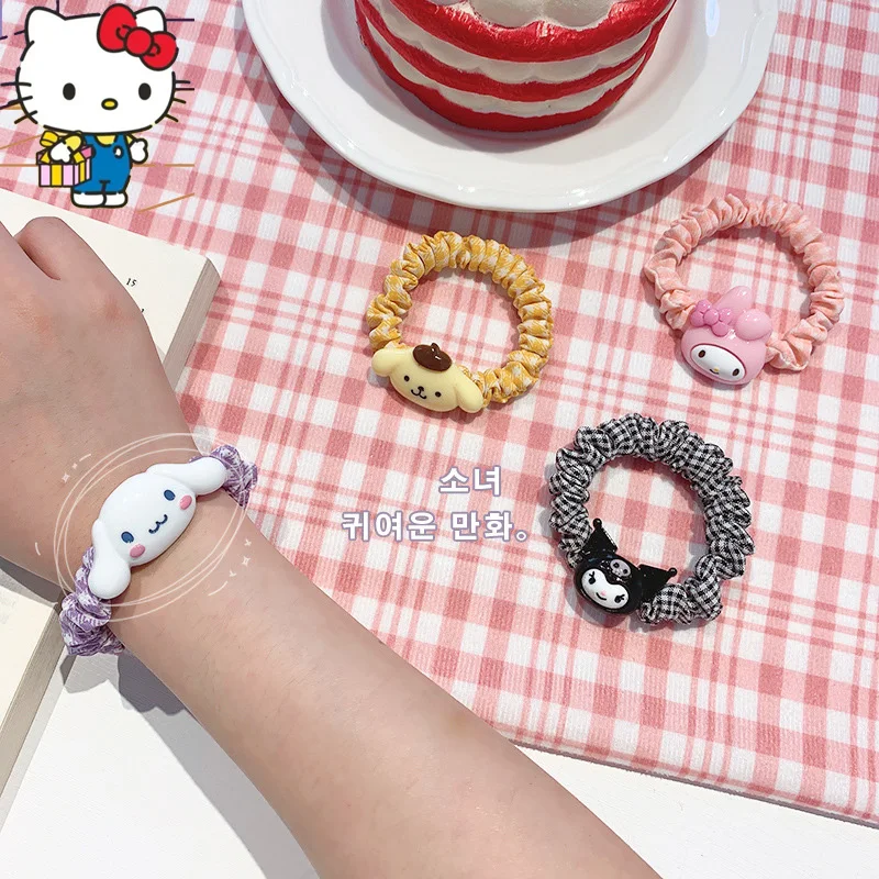 

Sanrio My Melody Hello Kitty New Hairpin Simplicity Internet Celebrity A Girl's Heart Fashion Headrope Female Tied Ponytail