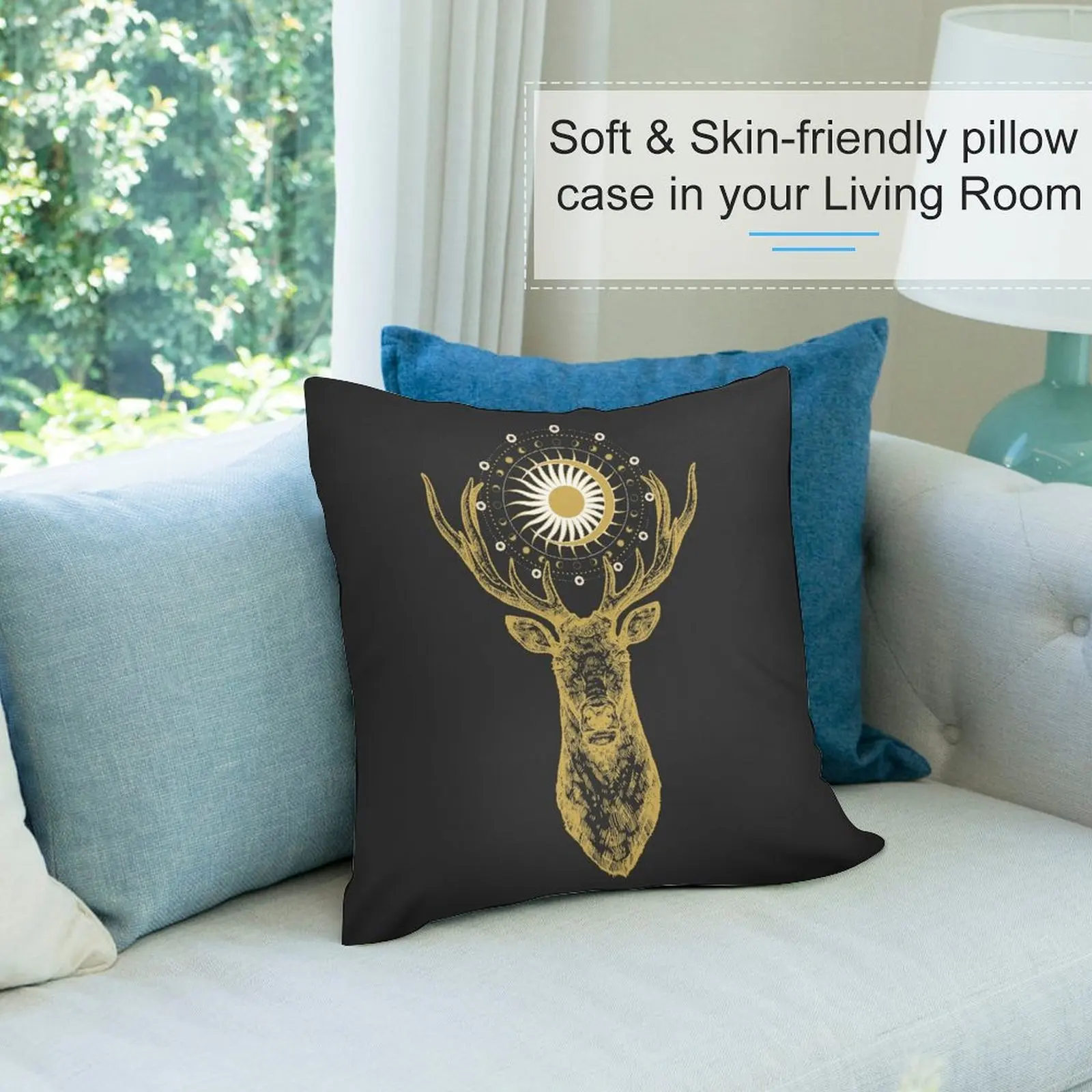 Символ Тень и Кости Darklina от Leigh Bardugo Grishaverse декоративная подушка чехлы на диван для