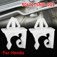 2x car auto hood bonnet support prop rod clamp holder clips 90672 snb 003 for honda accord civic cr v crv 90672snb901 stay clip